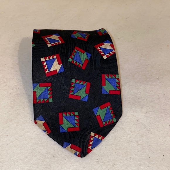 Pierre Balmain & Stefano Ricci mens  silk slim  tie lot of 2 - Picture 6 of 17